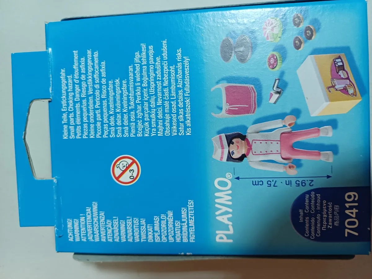 Playmobil Banketbakster met Toonbank en Taart 70419 - Mix