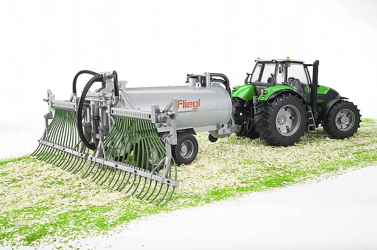 Bruder 2020 Fiegl Giertank met Mestinjectie - Zilver