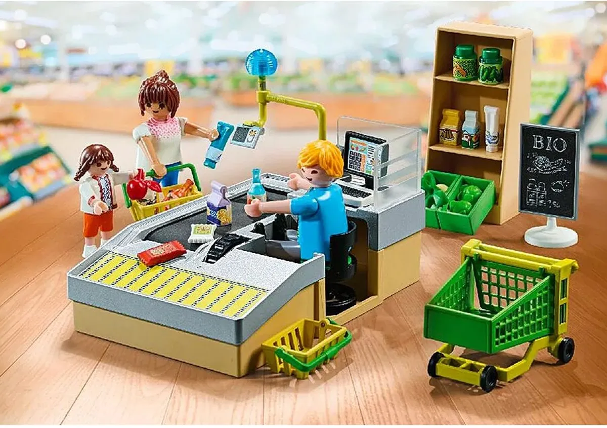 Playmobil My Life Biologische Supermarkt 71648 - Multicolor