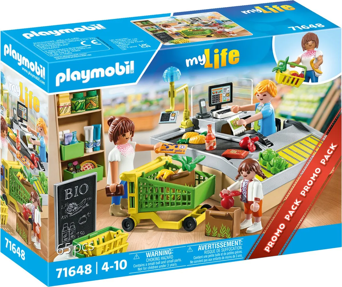 Playmobil My Life Biologische Supermarkt 71648