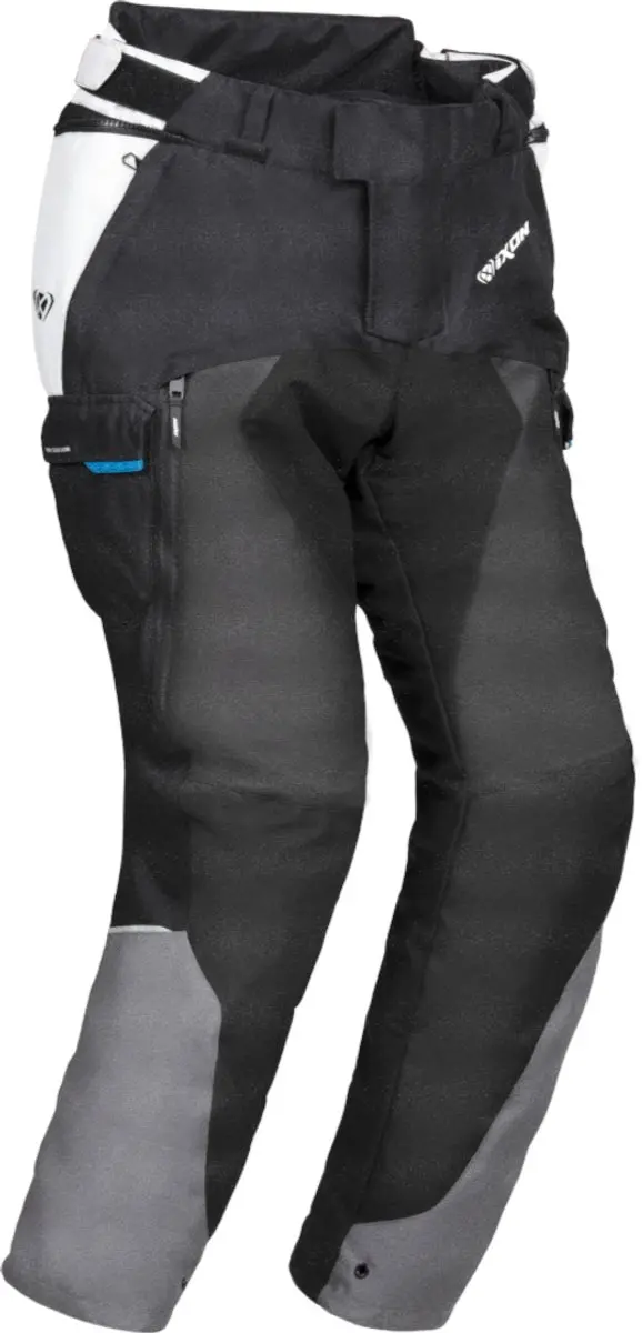 Ixon Balder PT Zwart Grijs Blauw Textiele Motorbroek