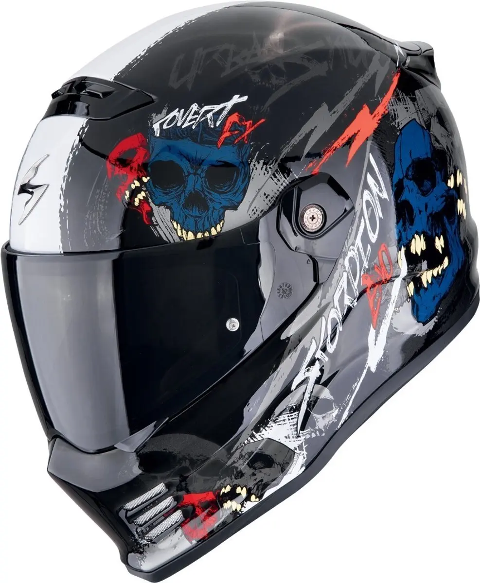 Scorpion Covert FX Skullz Integraalhelm