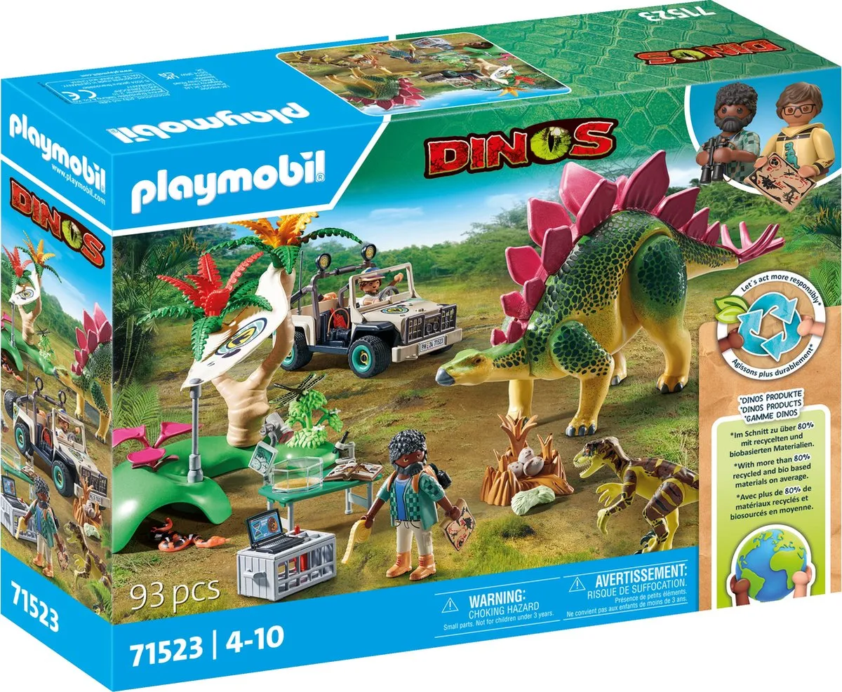 Playmobil Dinos Onderzoeksstation 71523 - Multicolor