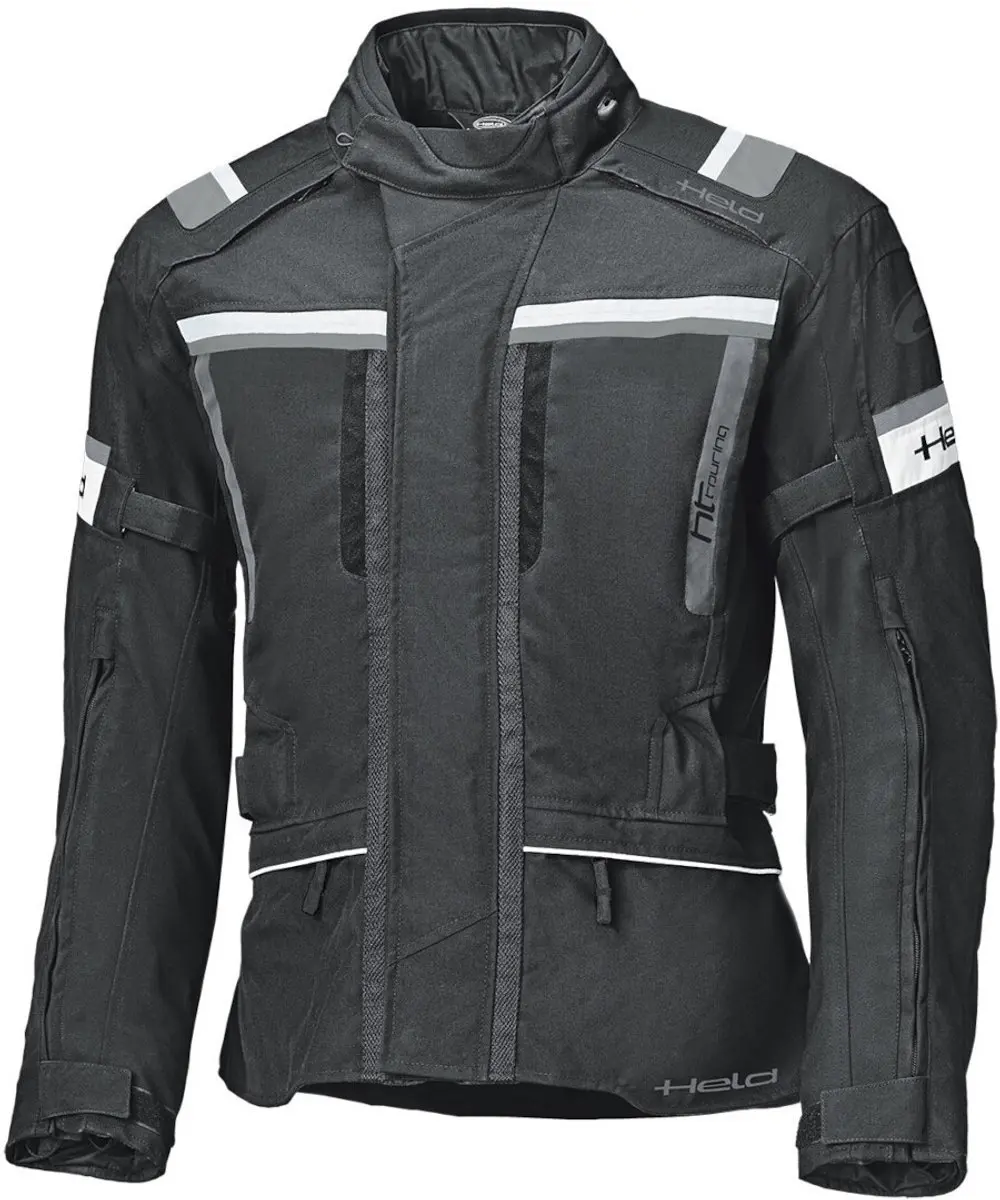 Held Tourino Top Zwart Grijs Waterdicht Textiele Motorjas