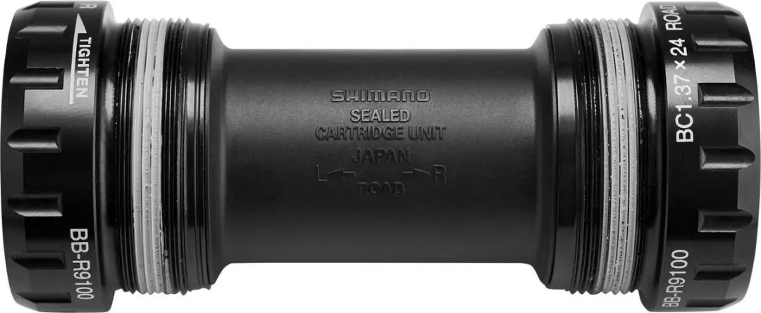 Shimano Dura Ace R9100 BSA 68mm Bottom Bracket - Zwart