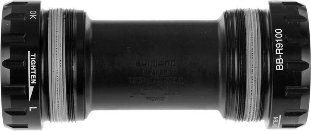 Shimano Dura Ace R9100 BSA 68mm Bottom Bracket - Zwart