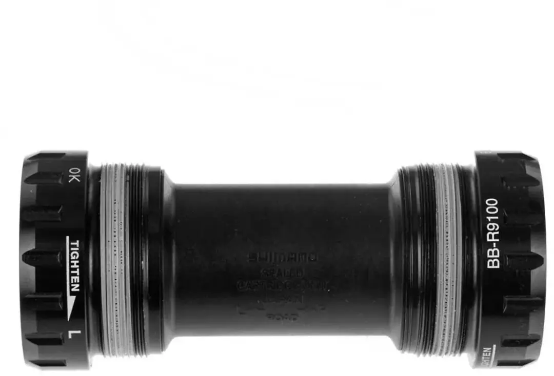 Shimano Dura Ace R9100 BSA 68mm Bottom Bracket - Zwart - afbeelding 6 van 6