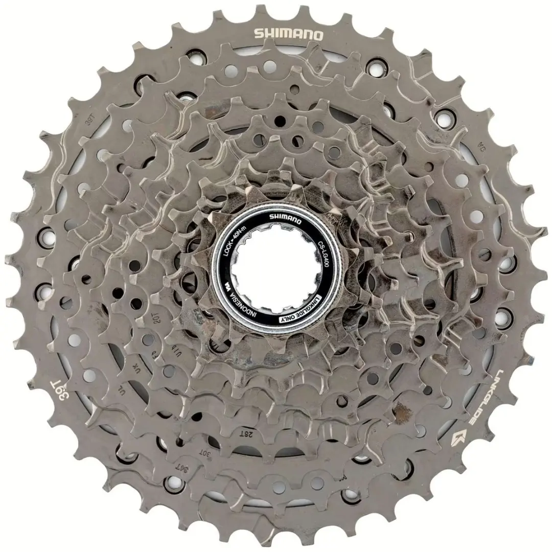 Shimano Cues LG400-10 Fietscassette 10-speed 11-39t - Zilver