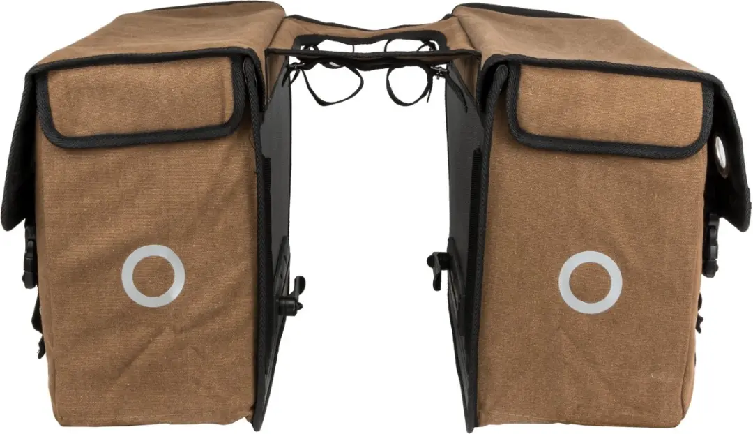Willex Dubbele Fietstas 40L - Bruin