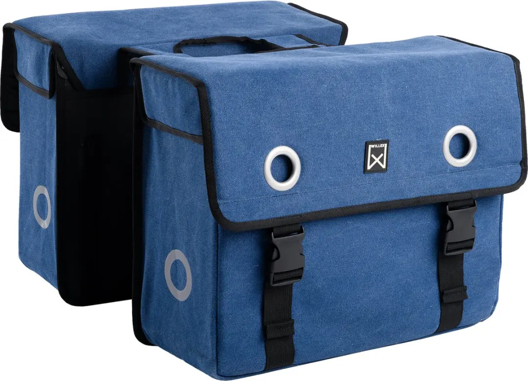 Willex Dubbele Fietstas 40L - Bruin
