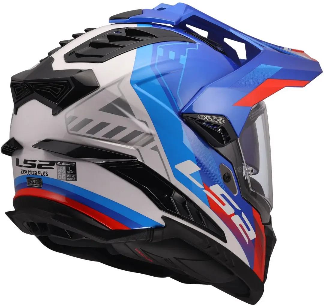 LS2 Explorer Hexa MX701 Helm - S - Meerkleurig