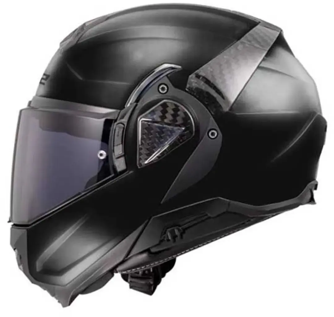 LS2 FF910 Advant II Systeemhelm - S - Glanszwart