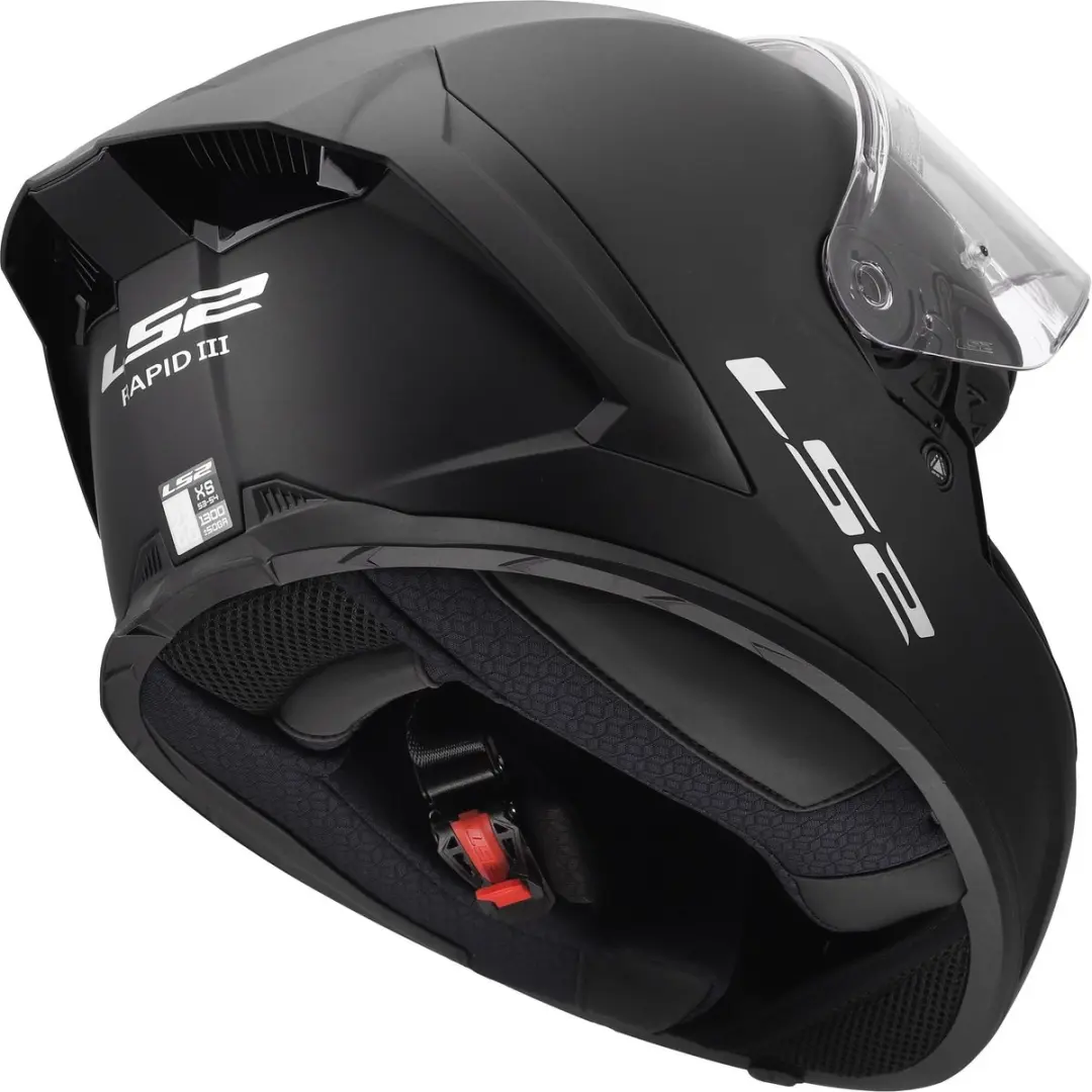 LS2 FF820 Rapid III Helm - XL - Black Matt