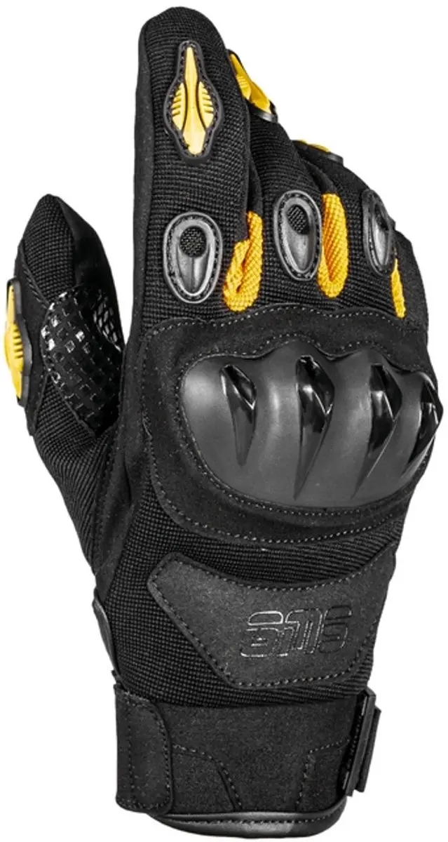 gms Tiger Zwart Geel Handschoenen