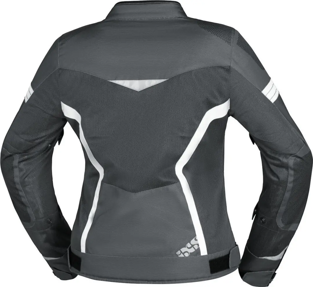 iXS Trigonis-Air Motorjas Dames - Grijs/Wit 3XL - afbeelding 2 van 6