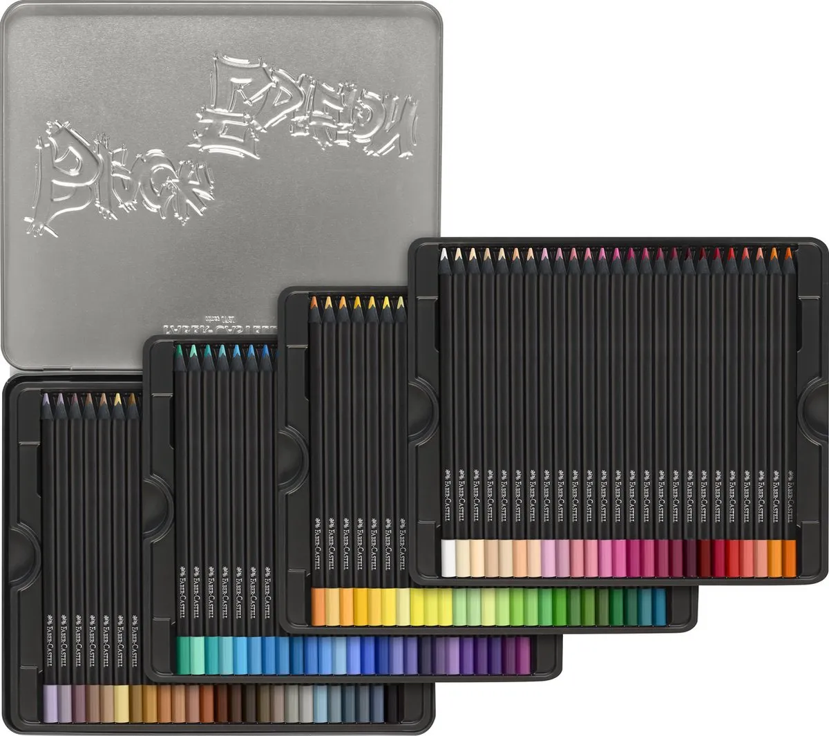 Faber-Castell FC-116490 Kleurpotloden Black Edition