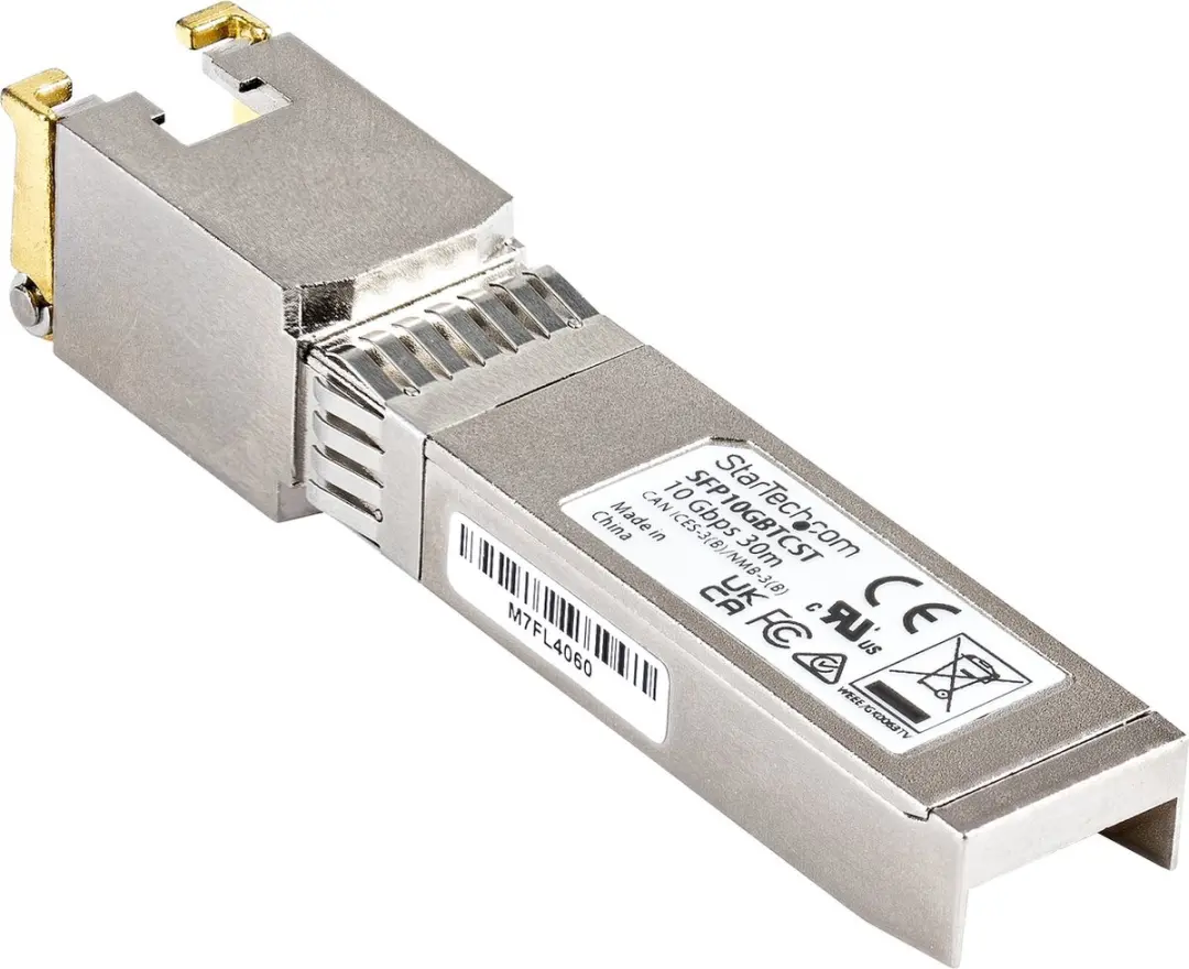 Startech SFP10GBTCST SFP+ Module 10Gbps - Zilver