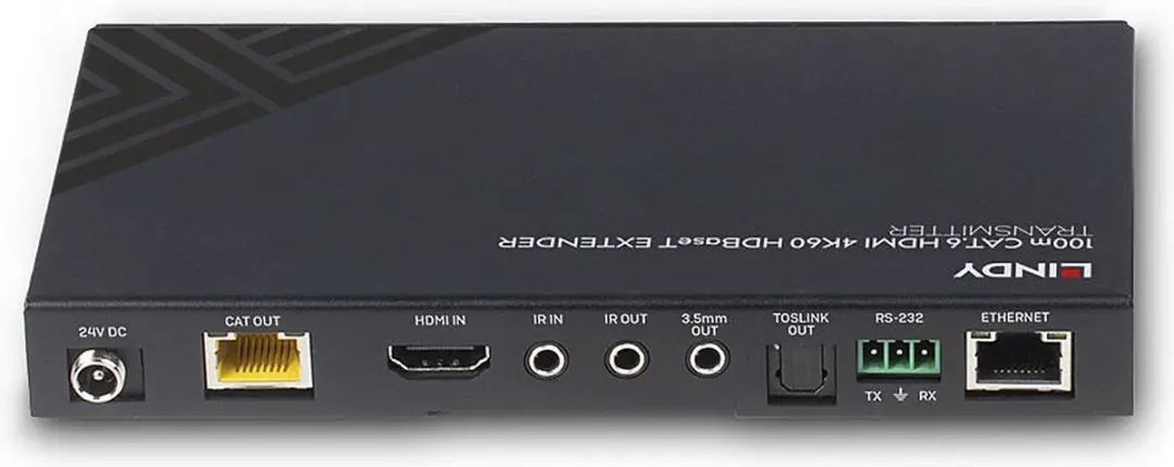 Lindy 38341 AV Extender - Zwart - afbeelding 2 van 4