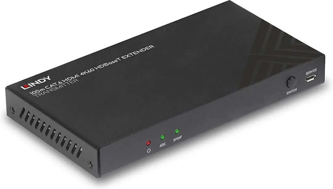 Lindy 38341 AV Extender - Zwart - afbeelding 3 van 4
