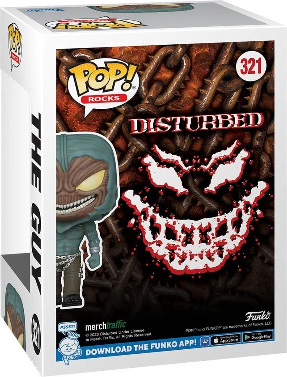 Funko Pop! Disturbed The Guy 65703 - Vinyl Figuur - 10cm - afbeelding 6 van 6