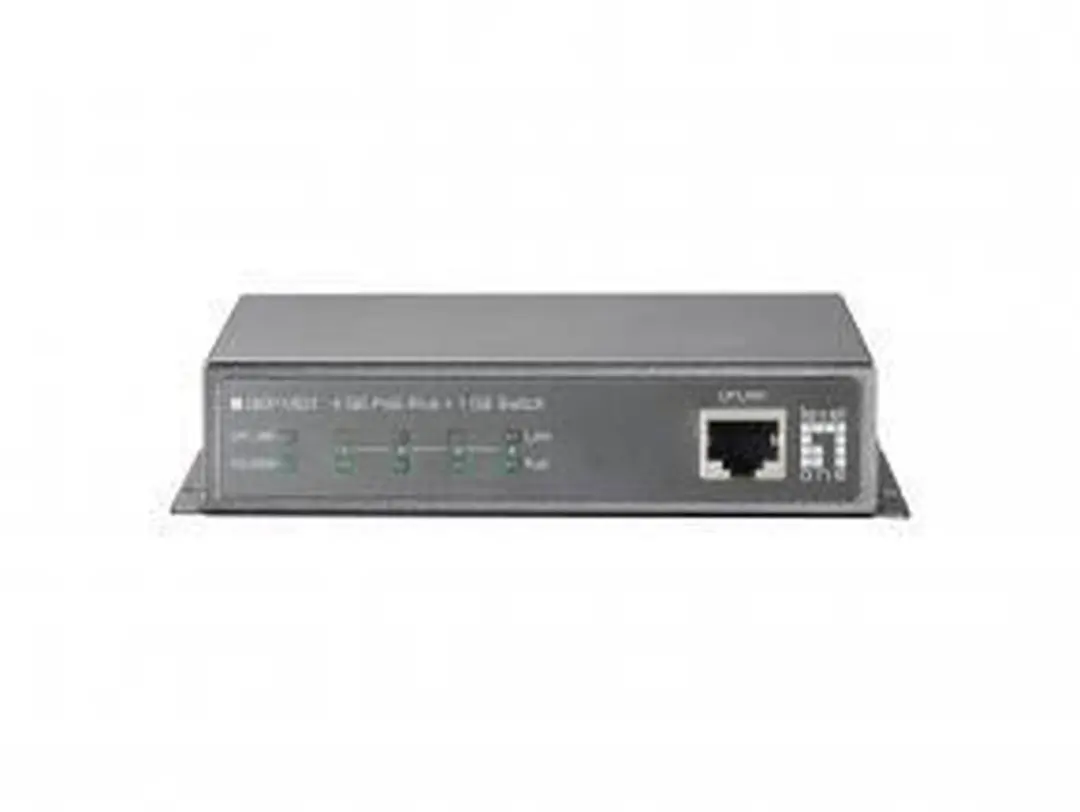 LevelOne GEP-0521 Unmanaged Gigabit PoE Switch 120W - Grijs