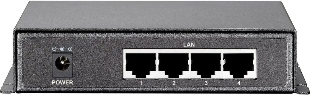 LevelOne GEP-0521 Unmanaged Gigabit PoE Switch 120W - Grijs