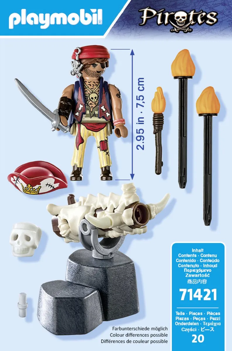 Playmobil Pirates Wapenmeester 71421 - Multicolor - afbeelding 6 van 6