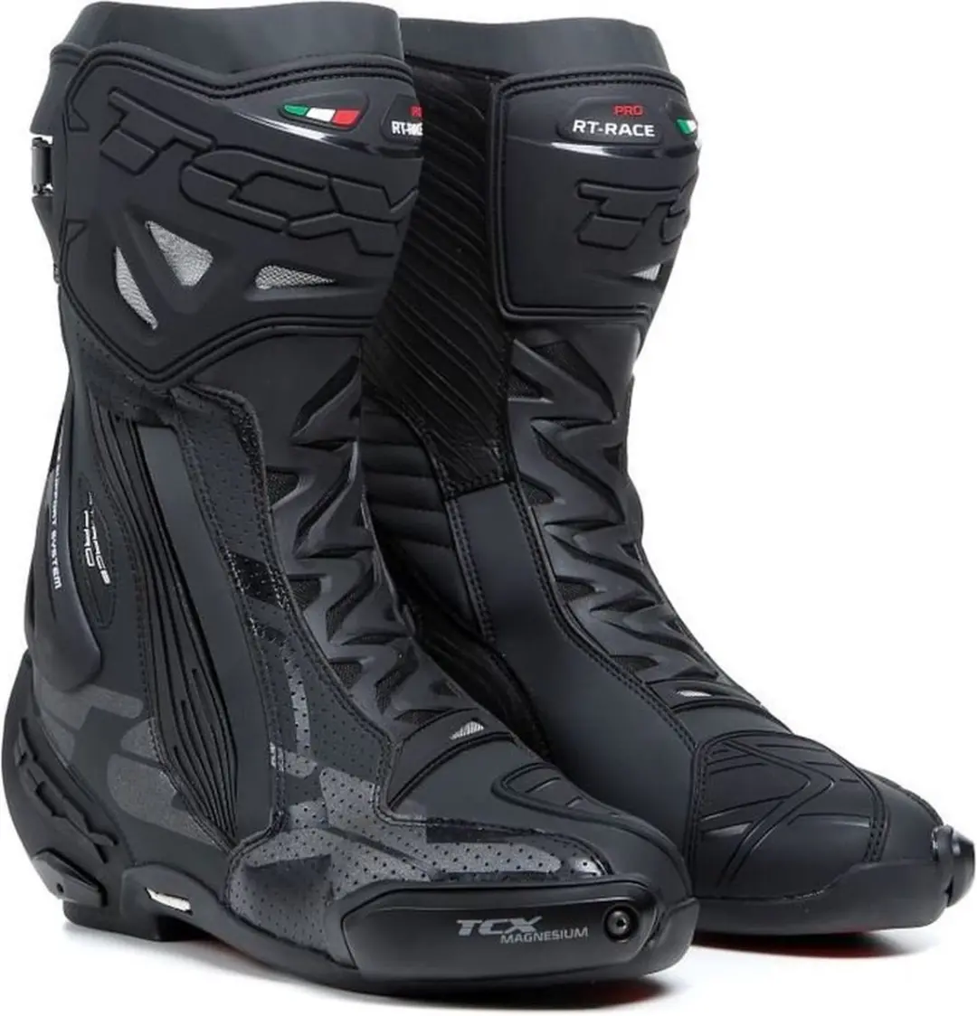 TCX RT-Race Pro Air Zwart Reflex Motorschoenen