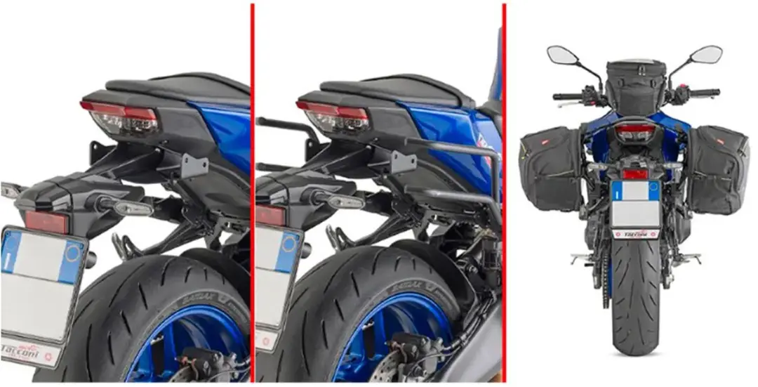 Givi Yamaha MT-09 2024 Remove-X TR2169 Zadeltassen - Zilver