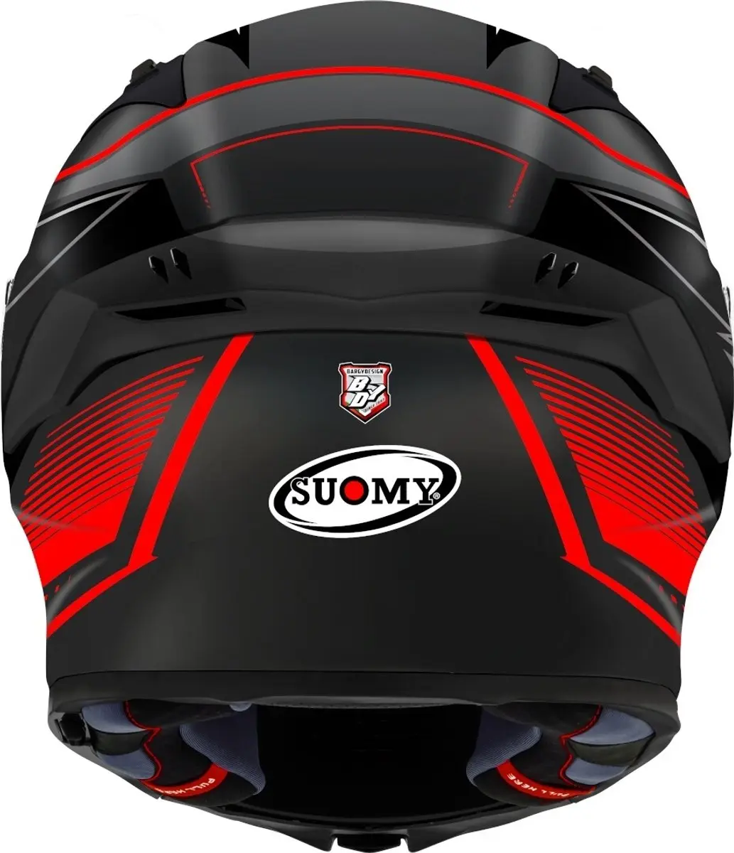Suomy Speedstar 2 Visual Integraalhelm - XS - Zwart/Rood