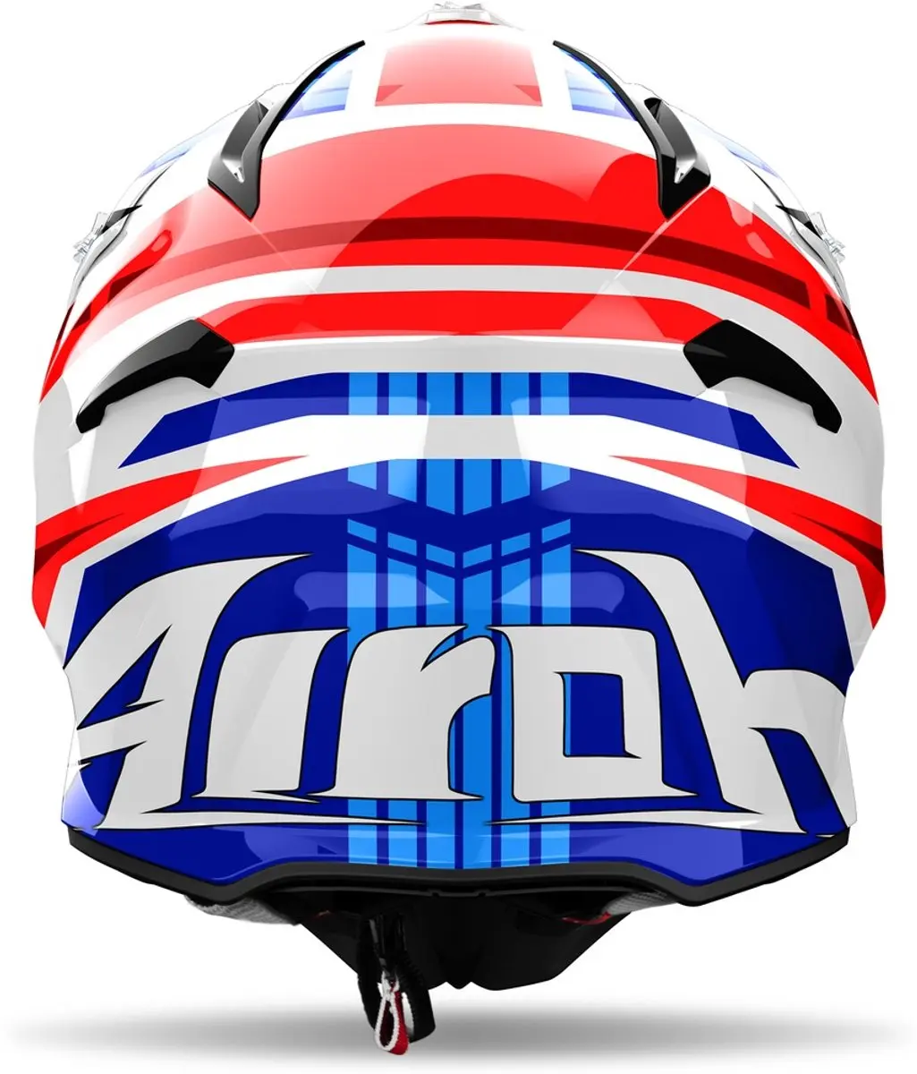 Airoh Aviator Ace 2 Proud Helm - XL - Blauw/Rood