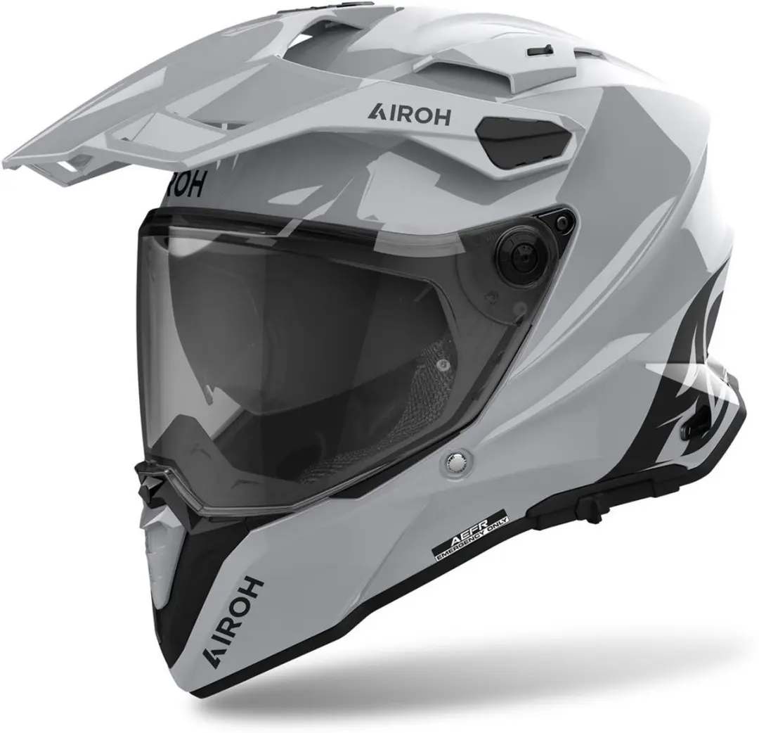 Airoh Commander 2 Color Cement Grijs Gloss Adventure Helm