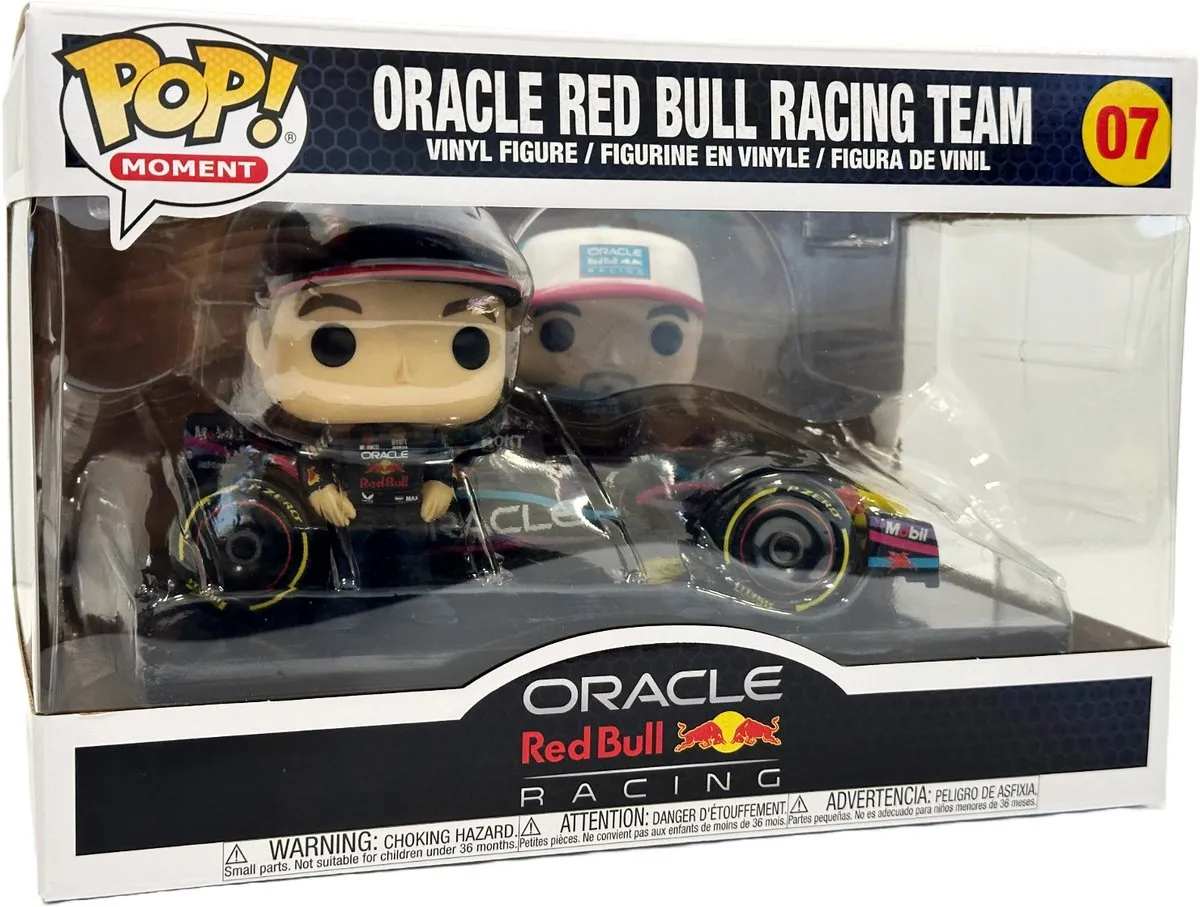 Funko Pop Moment Max Verstappen & Sergio Perez - Red Bull Racing