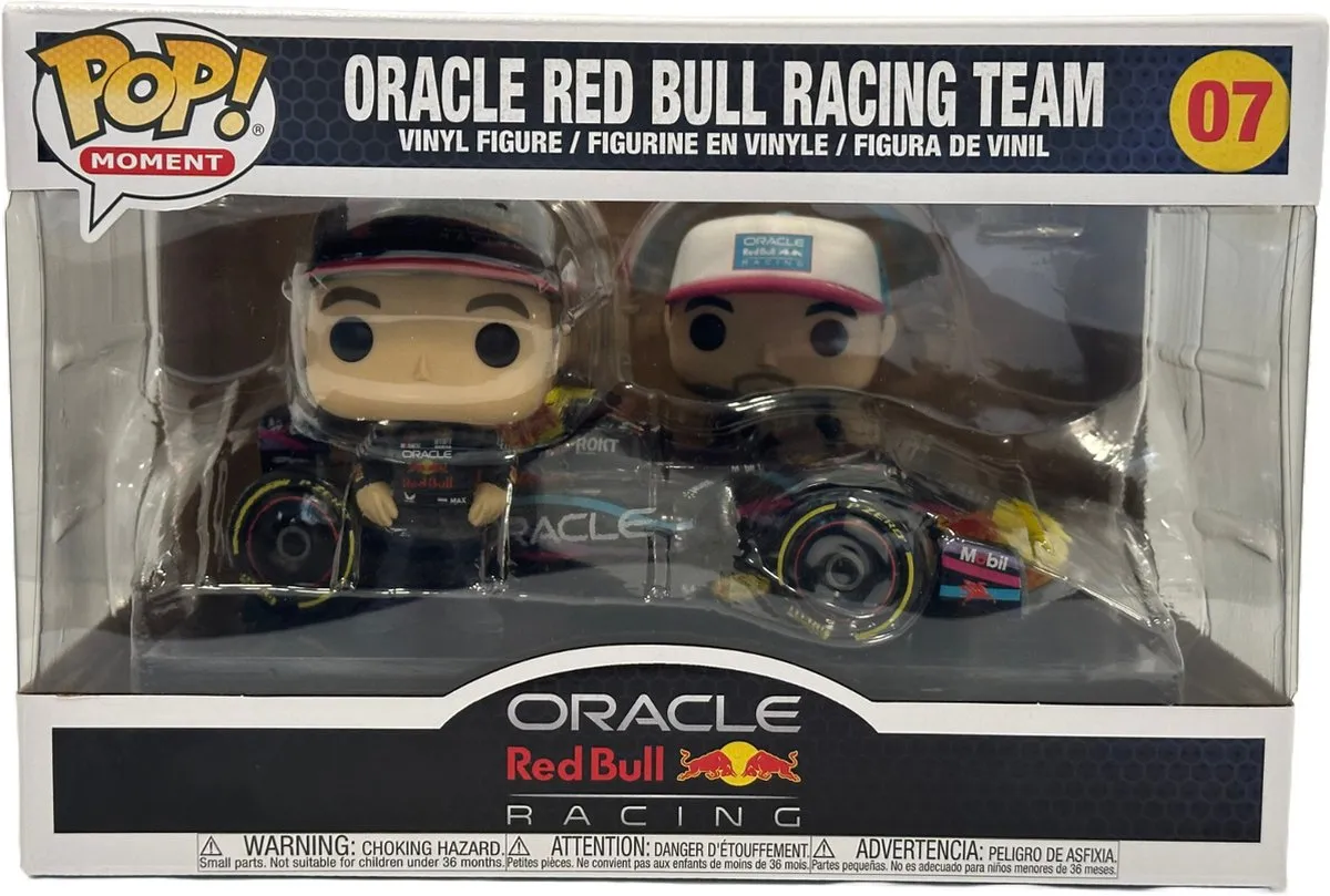 Funko Pop Moment Max Verstappen & Sergio Perez - Red Bull Racing