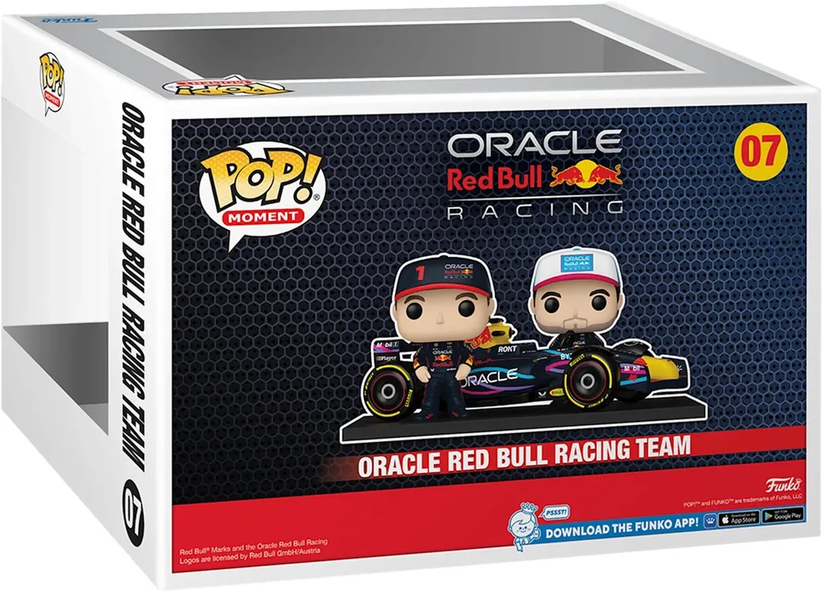 Funko Pop Moment Max Verstappen & Sergio Perez - Red Bull Racing