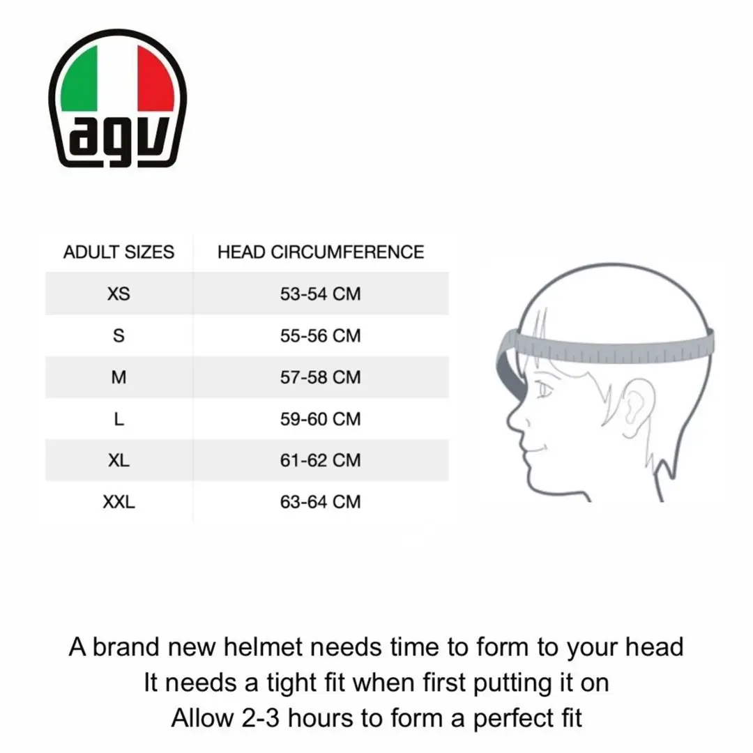 AGV K1 S Integraalhelm - Wit
