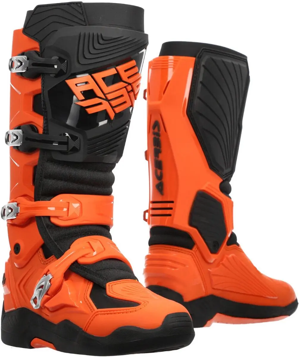Acerbis Whoops Oranje Zwarte Crosslaarzen