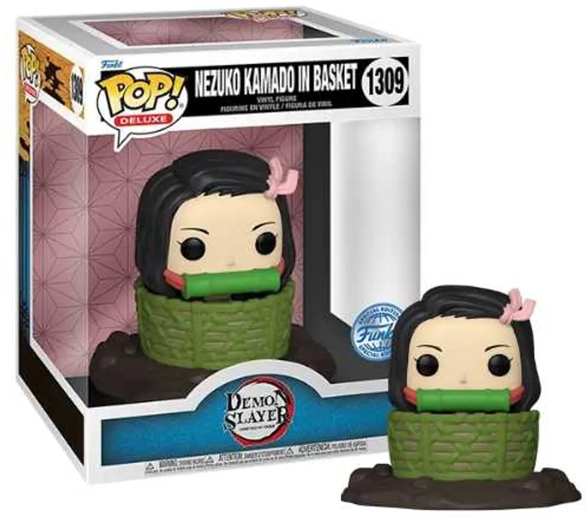 Funko Pop! Demon Slayer Nezuko Basket Deluxe Special Edition - 1309