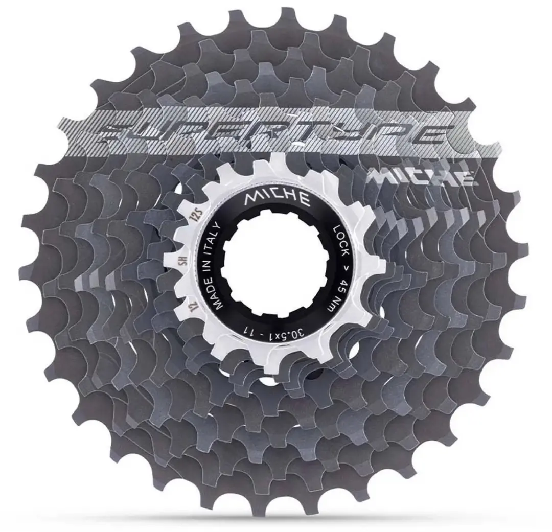Miche K7 Supertype Fietscassette 12s 11-32t - Grijs - afbeelding 2 van 3