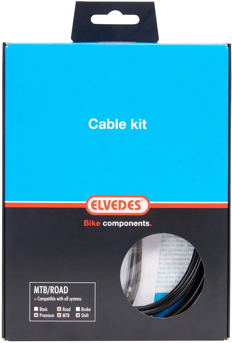 Elvedes Pro-Line 2017155 Versnellingskabelset - Zwart - afbeelding 6 van 6