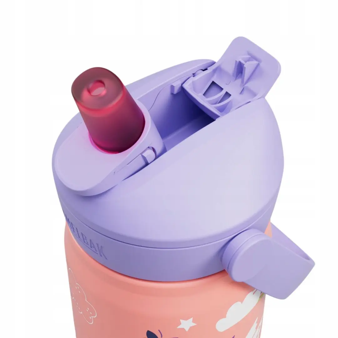 CamelBak Thrive Flip Straw Kids Drinkfles 350ml - Roze