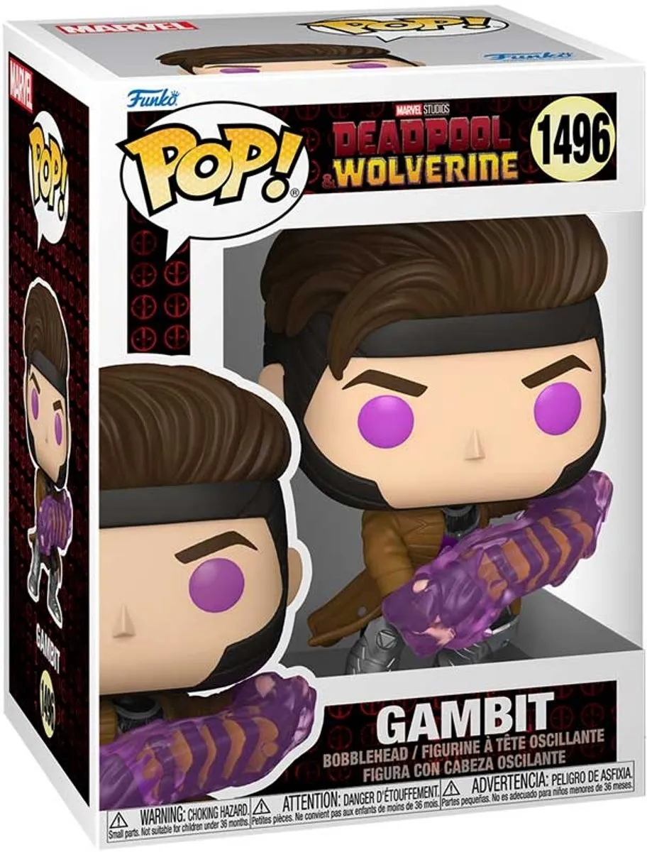 Funko Pop! Marvel Deadpool & Wolverine Gambit #1496