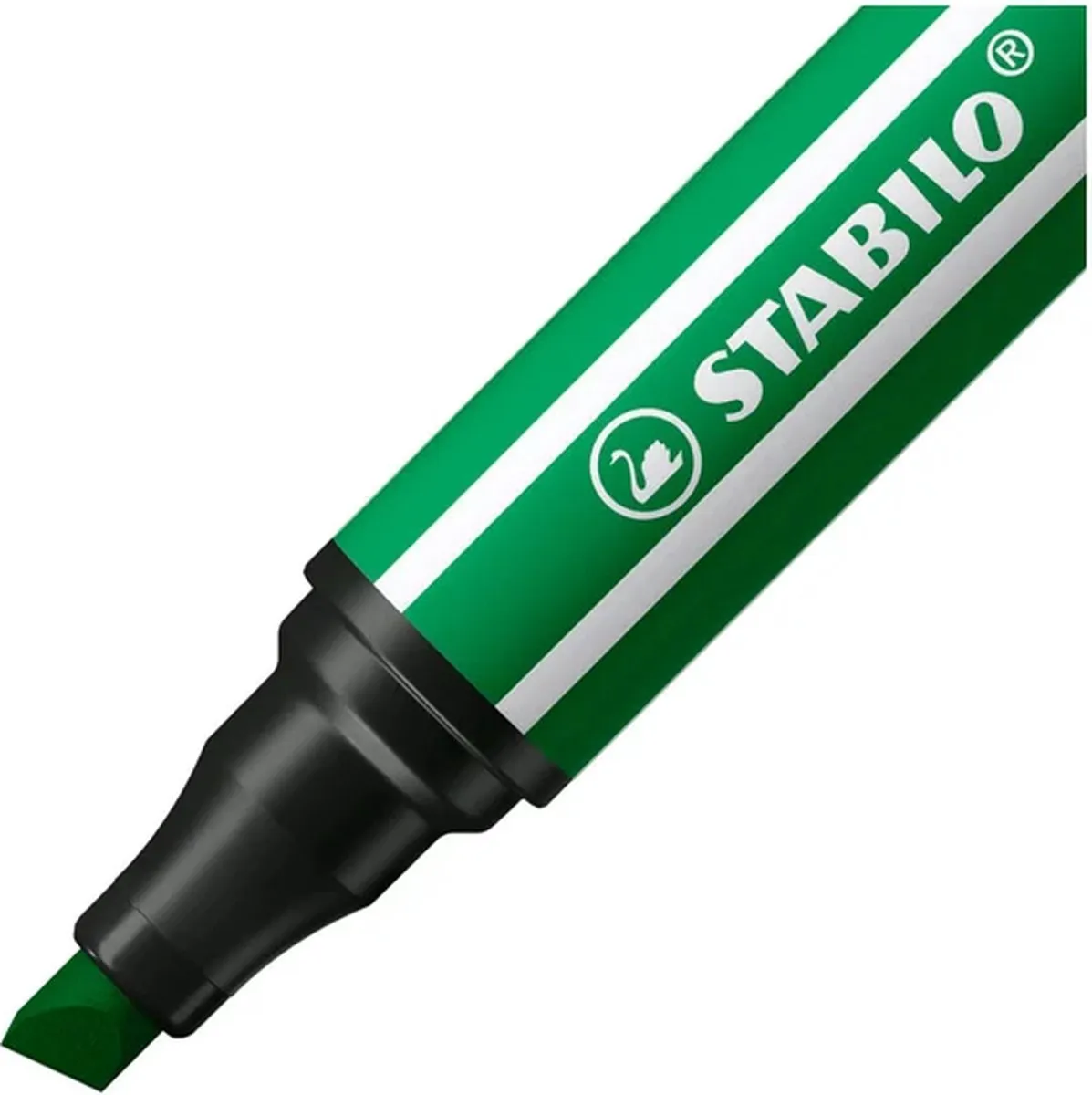 STABILO Pen 68 MAX ARTY Premium Viltstift - 4 Stuks - Karmijnrood/Smaragdgroen/Donkkerblauw/Zwart - afbeelding 6 van 6
