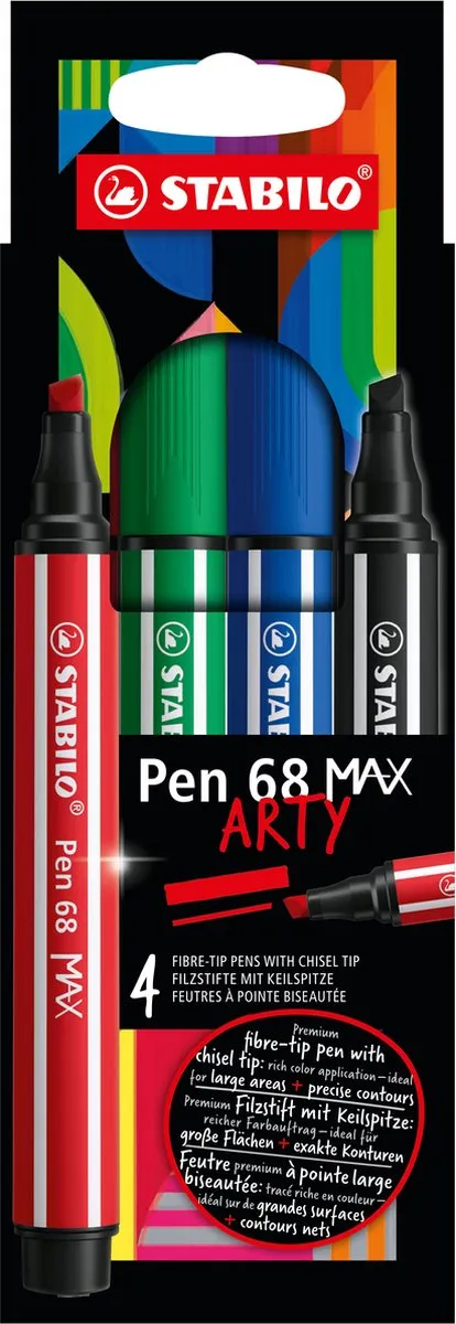 STABILO Pen 68 MAX ARTY Premium Viltstift