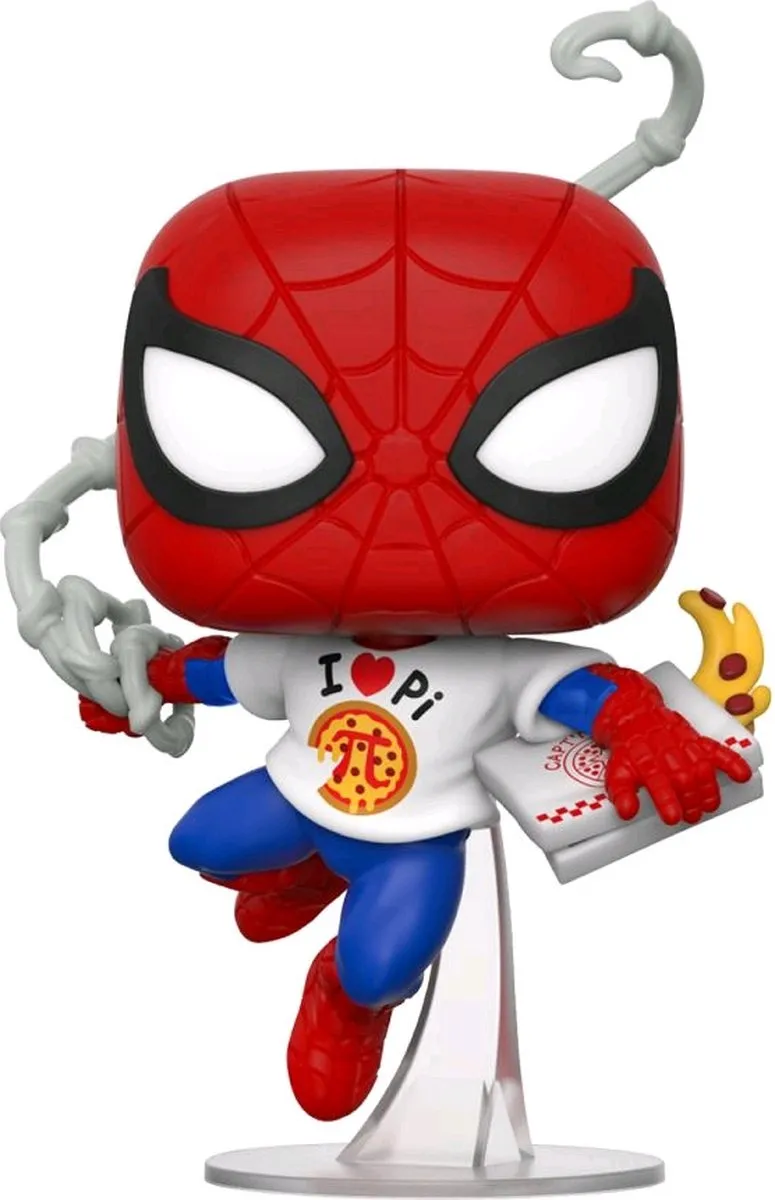 Funko Pop! Marvel Spider-Man Pi Shirt Boxlunch Exclusief #672