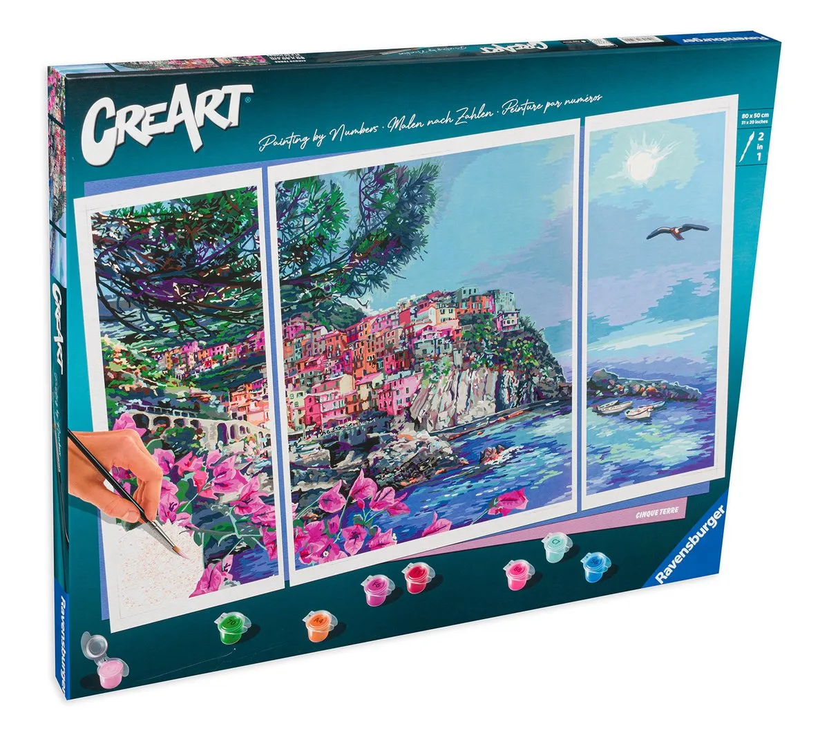 Ravensburger Schilderen op nummer Romantic Cinque Terre