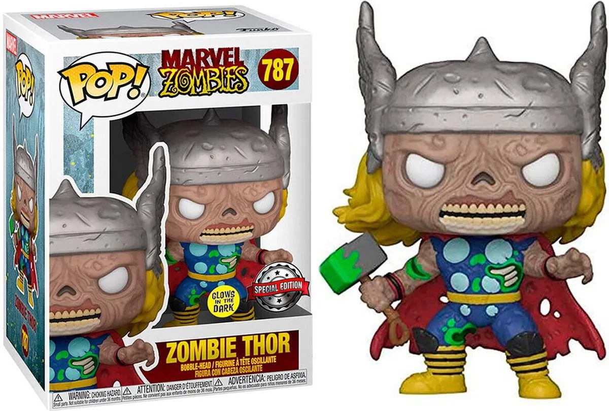 Funko Pop! Marvel Zombies Thor US Exclusive 55646 - Multi