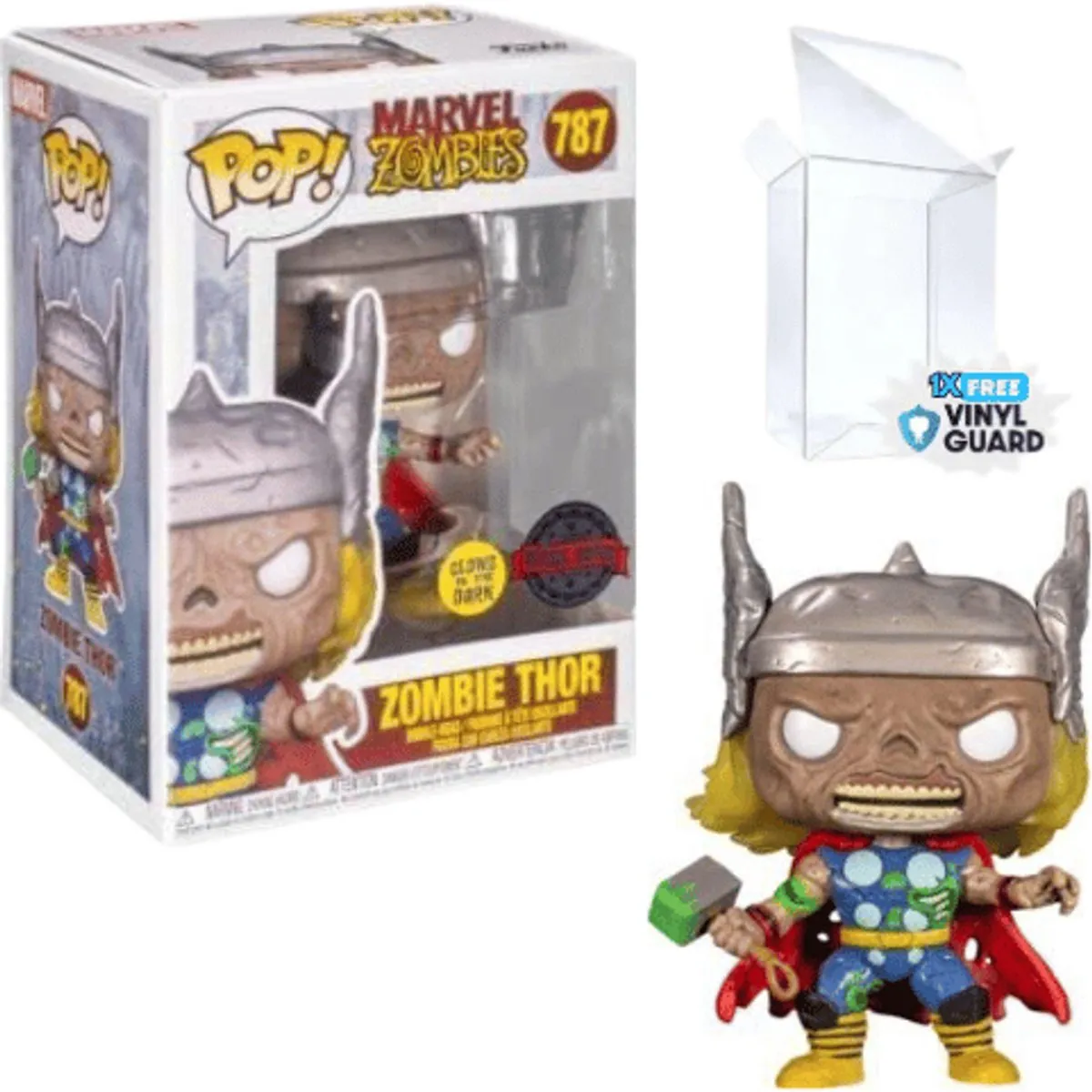 Funko Pop! Marvel Zombies Thor US Exclusive 55646 - Multi