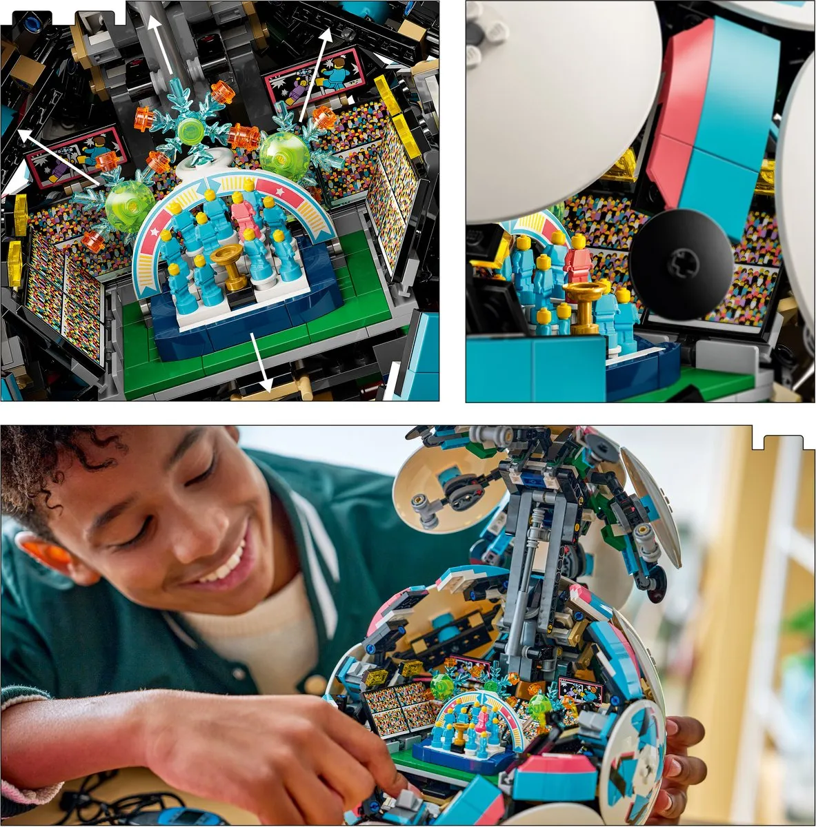LEGO 43019 Voetbal Sport Bouwpakket - 1498 Stukken - Multicolor - afbeelding 6 van 6