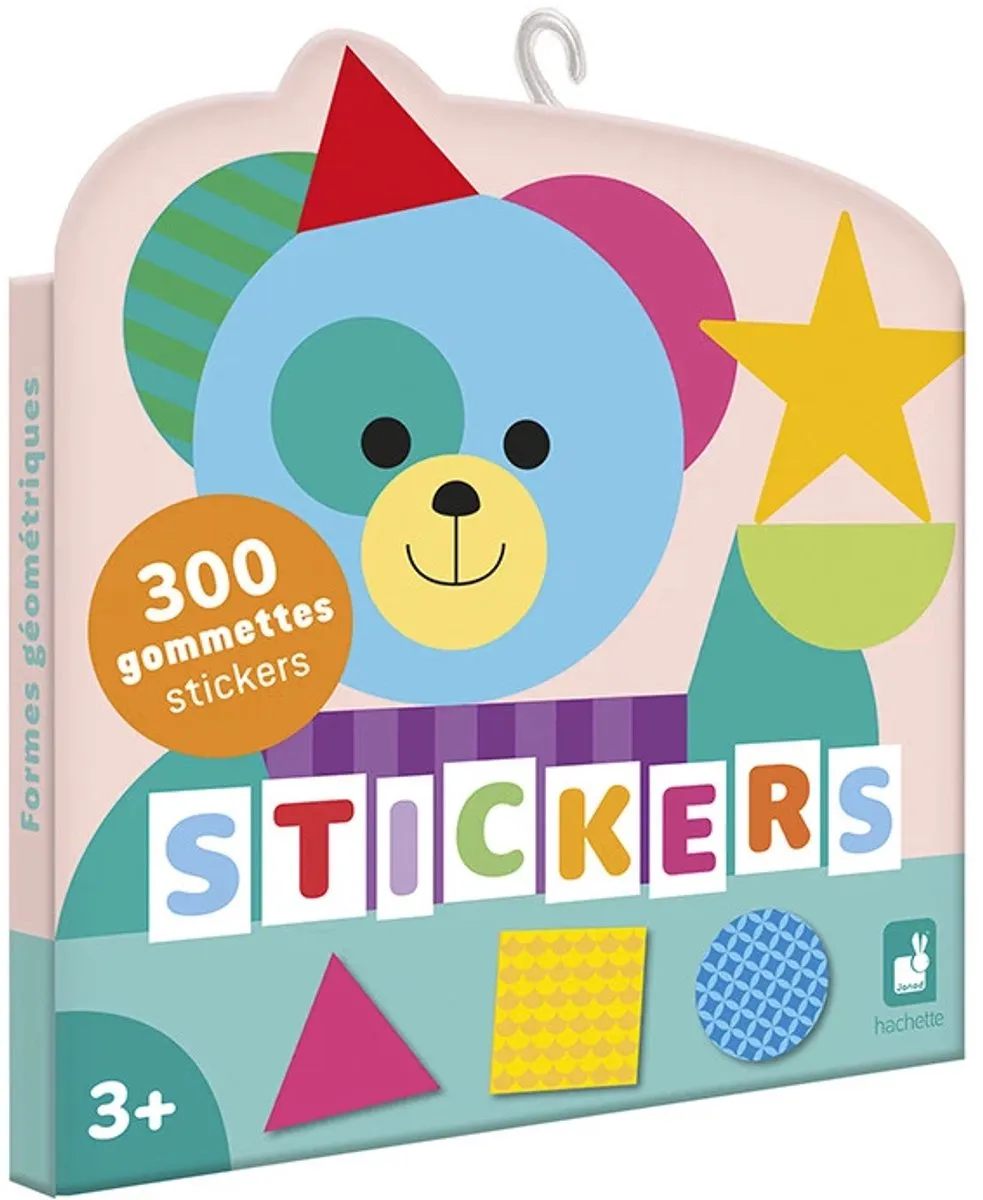 Janod Geometrische Stickers 300 Stuks